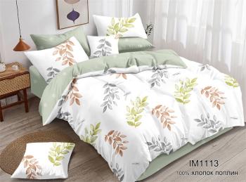 Постельное белье из поплина &quot;Наслаждение&quot; 3Д Евро 220*240 (диз.: IM1113) КНПЕД