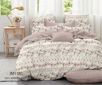 Постельное белье из поплина "Наслаждение" 3Д 2,0 (диз.: IM1180) КНПДсев