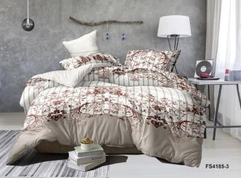 Постельное белье из микросатина "Микросатин" 200*220 (диз.: FS4185-3) КМС-20