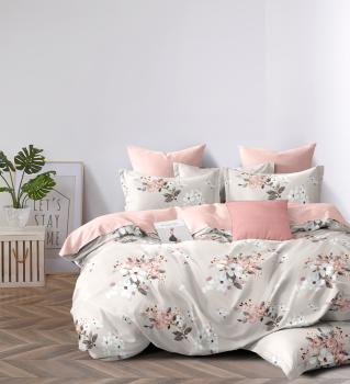 Постельное белье из поплина &quot;Наслаждение&quot; 3Д Евро 220*240 (диз.: 6640) КНПЕД