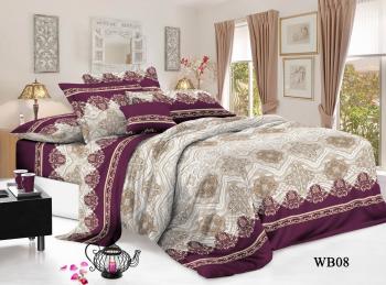 Постельное белье из поплина "Конфесса" 200*220 (диз.: WB08) 