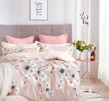 Постельное белье из поплина "Наслаждение" 3Д 2,0 (диз.: 1781) КНПДсев