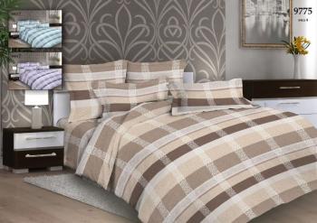 Постельное белье из бязи 145 г/м2 "Душевный" 2,0 сп. (диз.: 9775-4 Орнамент) 