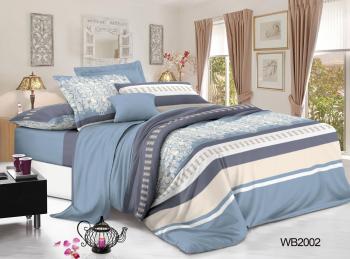 Постельное белье из поплина "Конфесса" Семейный (диз.: WB2002) 