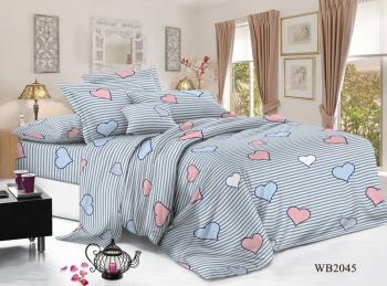 Постельное белье из поплина "Конфесса" 2,0 сп. (диз.: WB2045) 