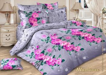 КПБ "Ренессанс" (перкаль) Евро (диз.: 97881/97891 Шиповник) КРПе