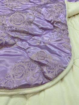 Покрывало "Жаккард" стеганное 215*240 (диз.: 9 Сирень) ПЖС