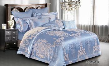 Постельное белье из сатин-жаккарда &quot;Жаккард&quot; 2,0 с Евро (диз.: SH2418) КСЖ