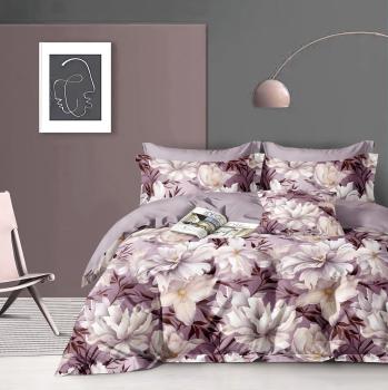 Постельное белье из поплина &quot;Наслаждение&quot; 3Д Евро 220*240 (диз.: 6588) КНПЕД
