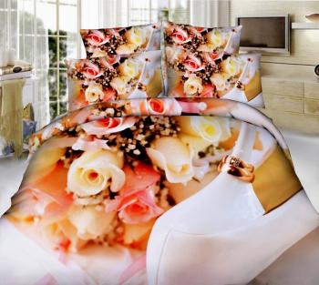 Постельное белье из сатина "Даймонд Коллекшн" 1,5 сп. (диз.: 183) КСД