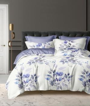 Постельное белье из сатина "Стелла" (пакет ПВХ) 2,0 сп. (диз.: 2572) КСВС