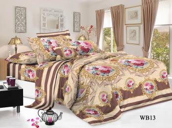 Постельное белье из поплина &quot;Конфесса&quot; Семейный (диз.: WB13) 