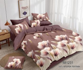 Постельное белье из поплина "Конфесса" 200*220 (диз.: IM1231) 