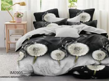 Постельное белье из поплина "Наслаждение" 3Д 1,5 (диз.: IM0905) КНПN