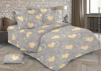 Постельное белье из перкали &quot;Ренессанс&quot; 1,5 сп. (диз.: Амели) КРП15