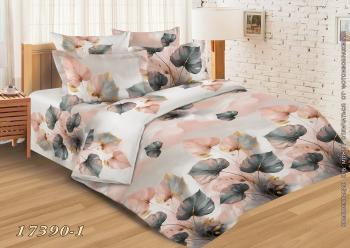 Постельное белье из бязи 145 г/м2 "Душевный" Евро (диз.: 17390-1) 