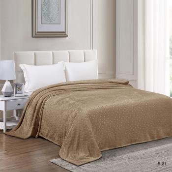 Плед &quot;Милана&quot; 172*200 (велсофт одн. с тиснением 290г/м2) (диз.: 5-21) 