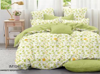 Постельное белье из поплина &quot;Наслаждение&quot; 3Д Евро 220*240 (диз.: IM1040) КНПЕД