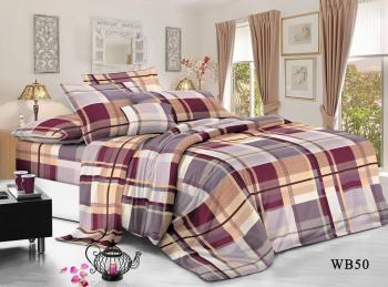 Постельное белье из поплина "Конфесса" 1,5 сп. (диз.: WB50) 