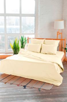 Постельное белье из сатина &quot;Камелия&quot; 1,5 сп. (нав. 70*70 диз.: Шампань) КССС