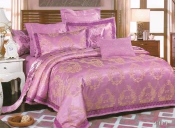 Постельное белье из сатин-жаккарда "Жаккард" Семейный (диз.: 1-18-3) КСЖС