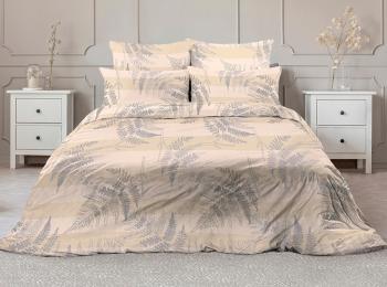 Постельное белье из бязи 125 г/м2 &quot;Наслаждение&quot; 2,0 сп. Евро (диз.: 70158-2 Сонет) КНБ