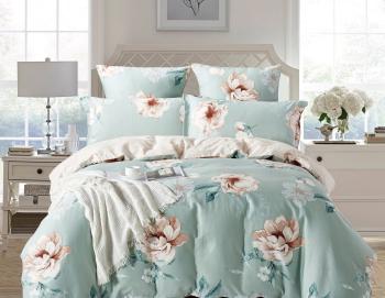 Постельное белье из поплина &quot;Наслаждение&quot; 3Д Евро 220*240 (диз.: 6716) КНПЕД