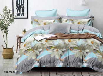 Постельное белье из микросатина &quot;Микросатин&quot; 200*220 (диз.: FS2475-10) КМС-20