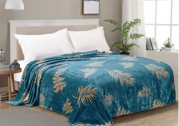 Плед "Велсофт" 1,5 сп. (диз.: Гербарий) ПВ