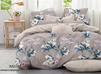 Постельное белье из поплина "Наслаждение" 3Д Семейный (диз.: IM0753) КНПСДсев