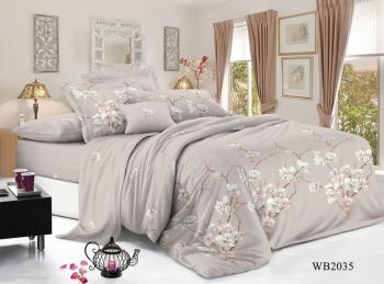 Постельное белье из поплина "Конфесса" 2,0 сп. (диз.: WB2035) 
