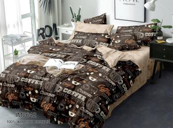 Постельное белье из поплина "Наслаждение" 3Д 1,5 (диз.: IM0642) КНПN