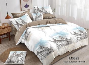 Постельное белье из поплина "Наслаждение" 3Д 2,0 (диз.: IM0822) КНПДсев