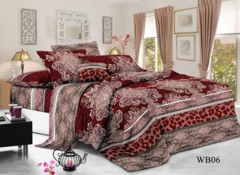 Постельное белье из поплина "Конфесса" 2,0 сп. (диз.: WB06) 