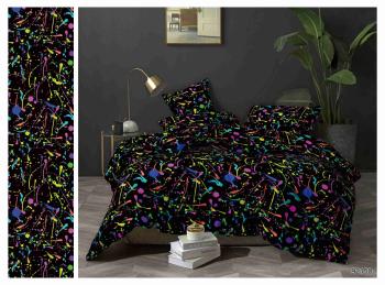 Постельное белье из микросатина &quot;Микросатин&quot; 1,5 сп. (диз.: 92150) КМС-15