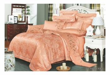 Постельное белье из сатин-жаккарда &quot;Жаккард&quot; 1,5 сп. (диз.: 117-2 (пододеяльник на молнии)) КСЖ