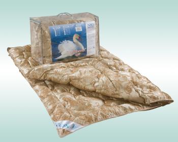 Одеяло "Лебяжий пух" жаккард чемодан ОЛПж