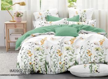 Постельное белье из поплина "Наслаждение" 3Д 2,0 (диз.: IM0902) КНПДсев