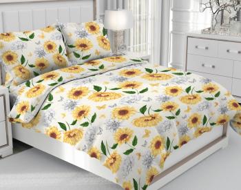 Постельное белье из бязи 125 г/м2 &quot;Наслаждение&quot; Евро (диз.: 71011-1) КНБЕ