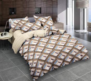 Постельное белье из микросатина "Микросатин" 200*220 (диз.: XHY R2514) КМС-20