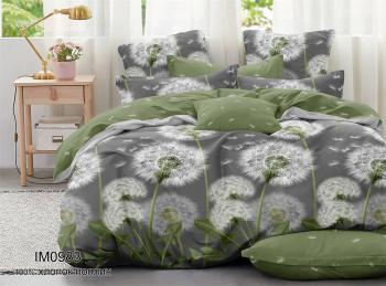 Постельное белье из поплина "Наслаждение" 3Д Евро 220*240 (диз.: IM0983) КНПЕД