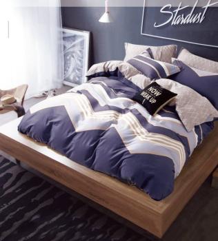 Постельное белье из поплина "Наслаждение" 3Д 2,0 (диз.: 1716) КНПДсев