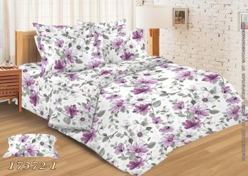 Постельное белье из бязи 145 г/м2 "Душевный" 2,0 сп. с евро (диз.: 17372-1) 