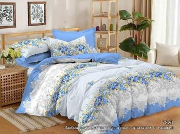 Постельное белье из микросатина "Микросатин" 1,5 сп. (диз.: 7326) КМС-15