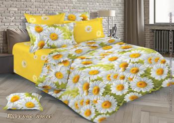 Постельное белье из перкали &quot;Ренессанс&quot; 1,5 сп. (диз.: Русское поле) КРП15