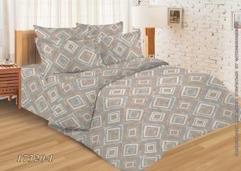 Постельное белье из бязи 145 г/м2 "Душевный" 2,0 сп. с евро (диз.: 17320-1) 