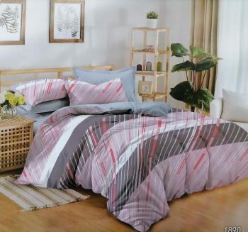 Постельное белье из поплина "Наслаждение" 3Д Семейный (диз.: 1890) КНПСДсев