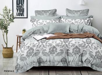Постельное белье из микросатина "Микросатин" 200*220 (диз.: FS1614-5) КМС-20