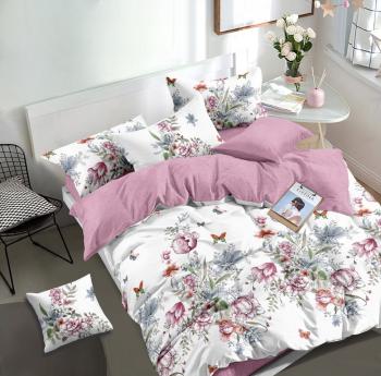 Постельное белье из поплина "Наслаждение" 3Д 1,5 (диз.: 1486) КНПN