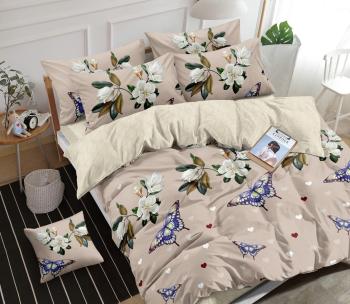 Постельное белье из поплина "Наслаждение" 3Д 2,0 (диз.: 1432) КНПДсев